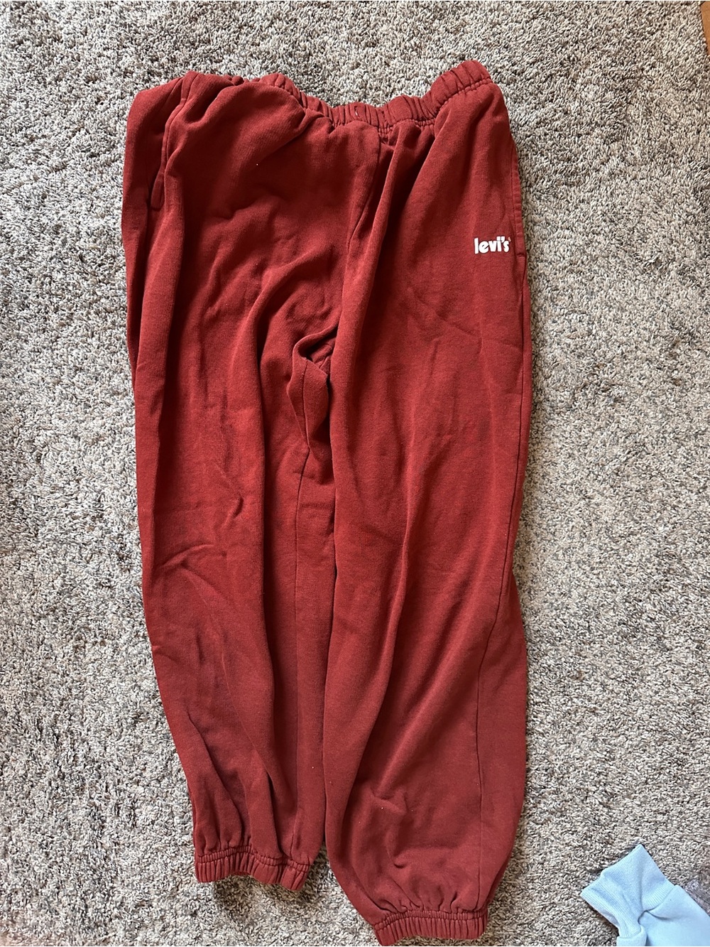 Levi's Kids Brick Red Jogger Sweatpants